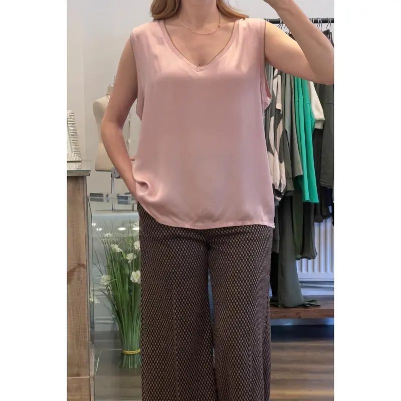 Satin Vest Top 0