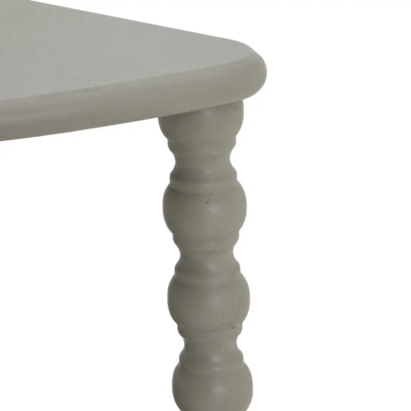 The Camden Collection Half Moon 3 Tier Table 3