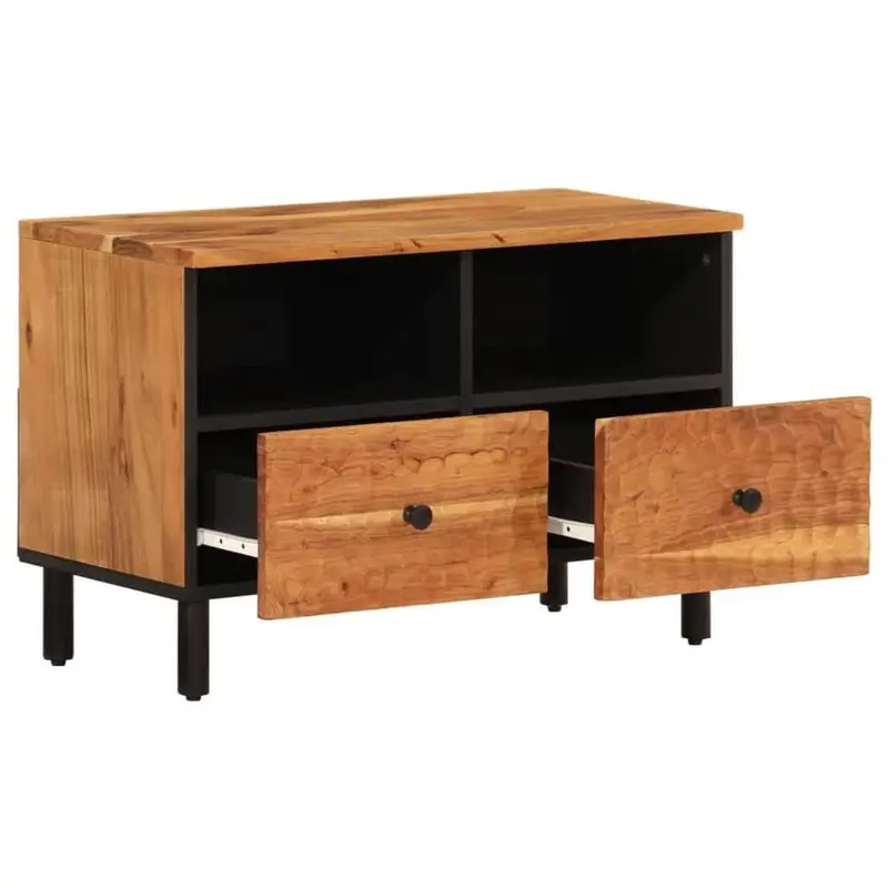 Cabinet 70x33x46 cm Solid Wood Acacia 3