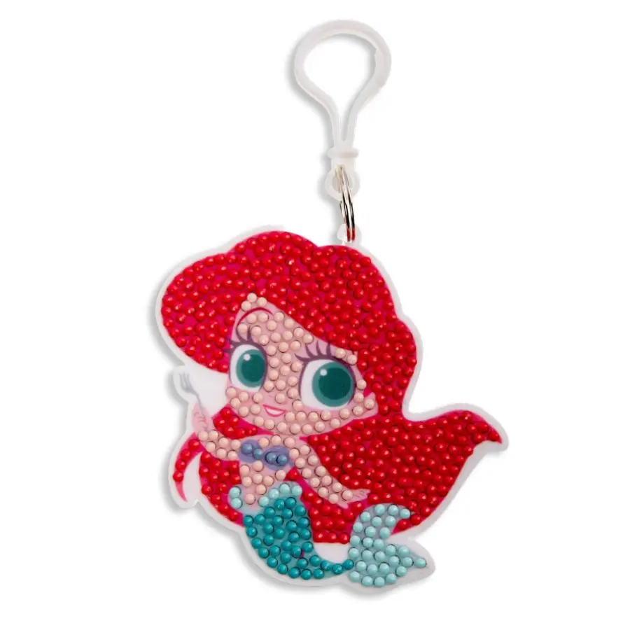 "The Little Mermaid" Crystal Art Bag Charm Kit Disney