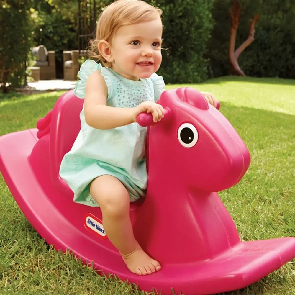 Rocking Horse Magenta – The Perfect Ride for Toddlers!