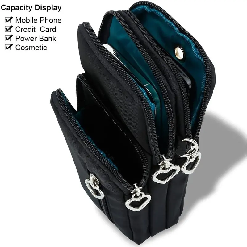 Crossbody Bags Mobile Phone Wallet Bags with Large Capacity and Adjustable shoulder strap for Women girl 3