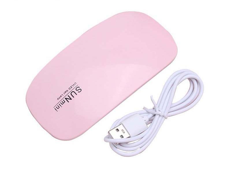 LED UV Nail Lamps for Gel Nail Polish Nail Dryer Curing Lamp 6W USB 2