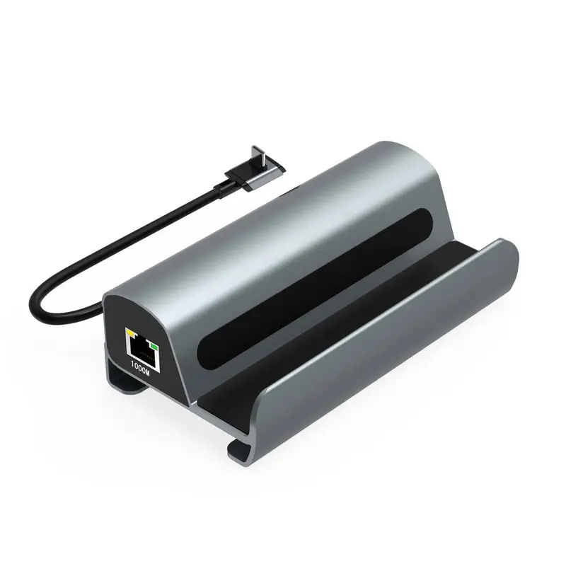 Steam Deck USB-C PD TV Docking Station with 1000Mbps Ethernet 2