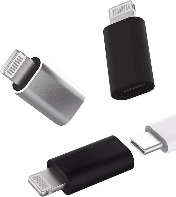 USB-C 3.1 Type C to iPhone 8 pin port Adapter Cable Converter Charger OTG - UK Charging Device Plug Smartphone 6