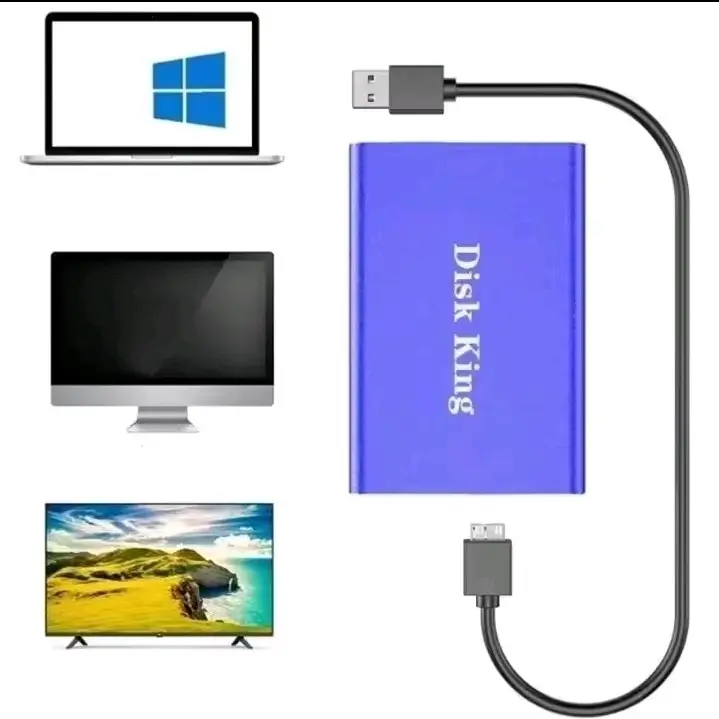 Portable SSD 1TB External Hard Drive for PC/Mac - High-speed Mobile Solid State Drive External Storage Decives Hard Disks 5