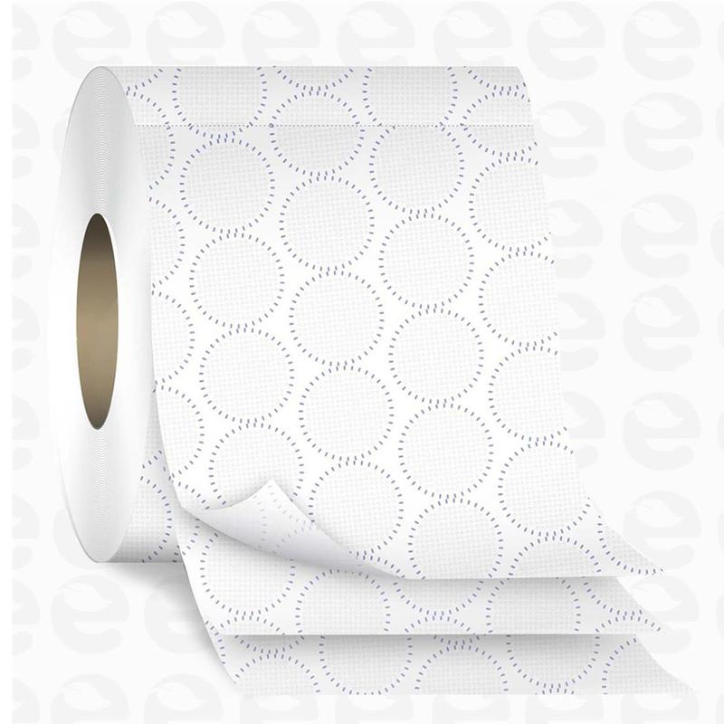Splesh by Cusheen Quilted Luxury White 3 Ply Soft Toilet Tissue Paper 72 Rolls 2