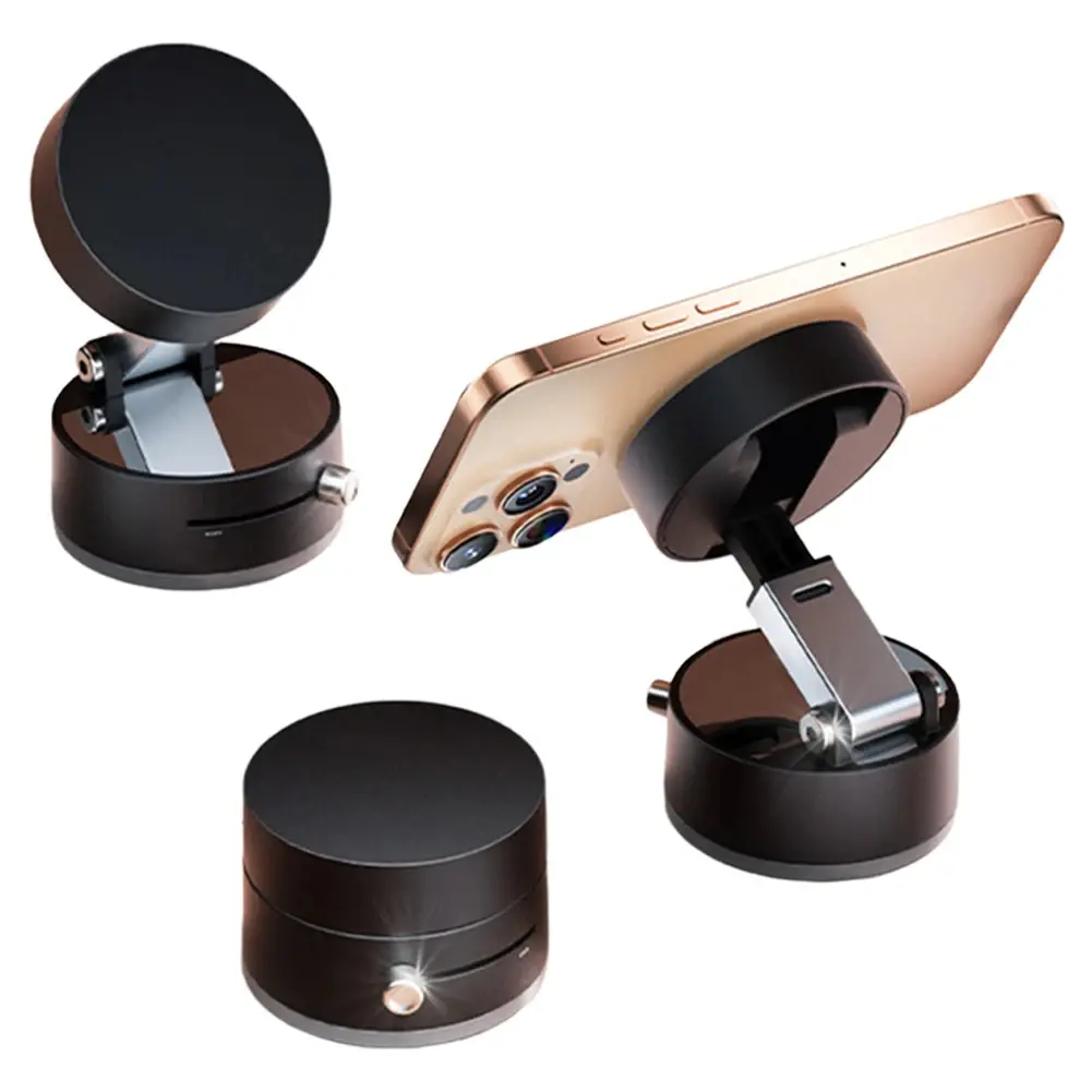 360° Foldable Magnetic Car Phone Holder | Strong Suction, Anti-Slip, Universal Dashboard & Air Vent Mount for iPhone & Android vacuum  phone  holder