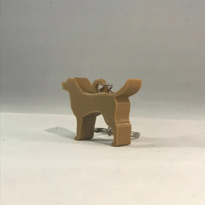 Labrador Keyring / Keychain - Dog Lover - 3D Printed - Gift ideas for dog lovers - Any dog available 2