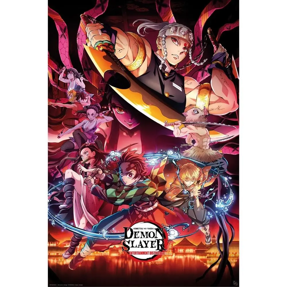 Demon Slayer Entertainment Maxi Poster | Officially Licensed