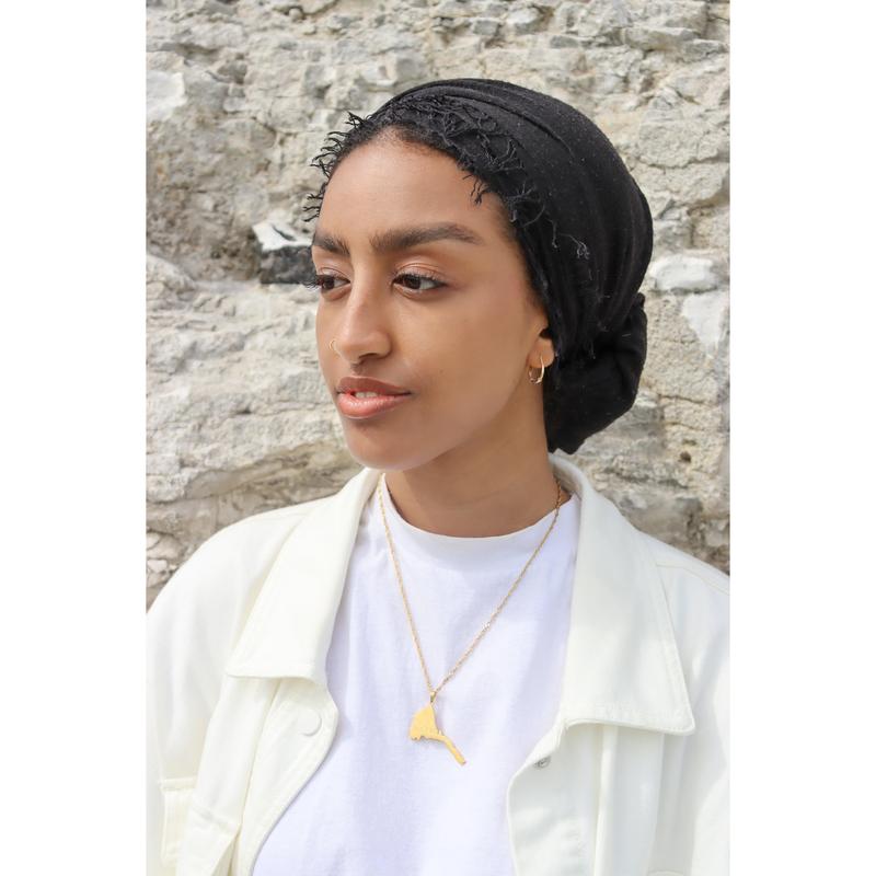 Eritrea Map Necklace 1