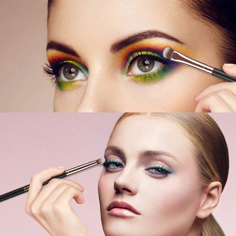 【UK Local Seller】MSQ 12 Pcs Professional Eyeshadow Brush Set, Super Soft Makeup Brush Bristle, Makeup Accessories, Portable Cosmetic Makeup Tools 2