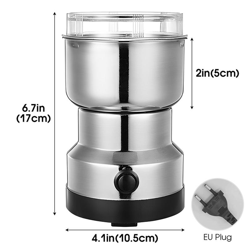 Multipurpose Electric Coffee Bean Grinding Tool Stainless Steel Milling Machine for Seeds Spices Herbs Nuts Coffee Grinder 2