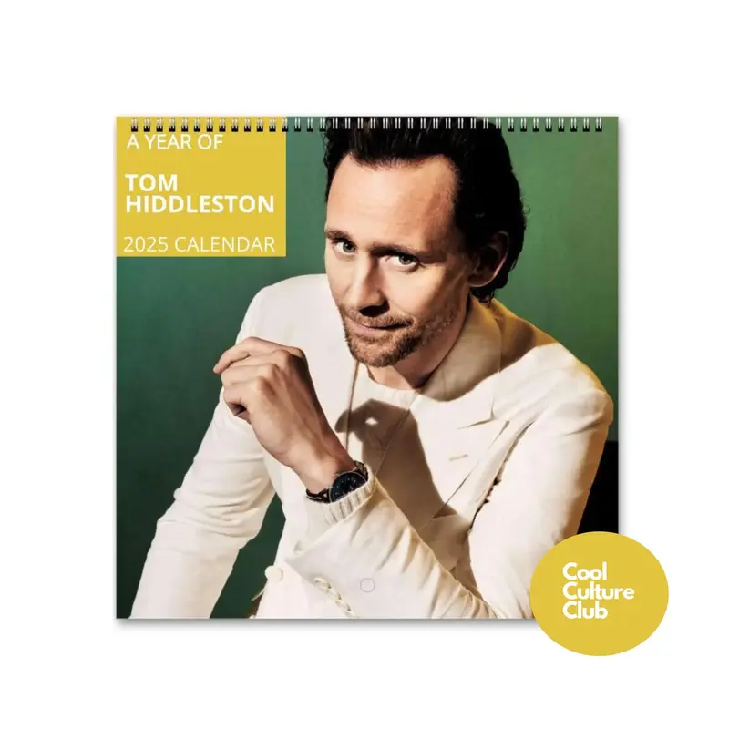 Tom Hiddleston 2025 Wall Calendar | Tom Hiddleston New Year Gift 2025 Wall Calendar | Tom Hiddleston Fans Calendar | Tom Hiddleston Lovers Planer 2025 0