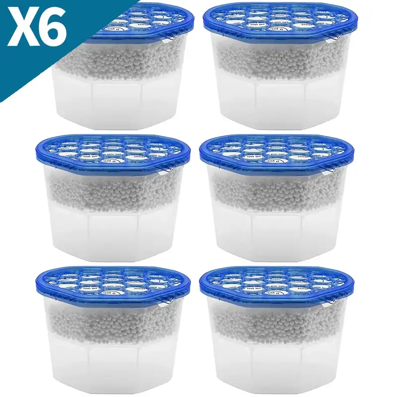 6x Interior Dehumidifier Damp Mould Trap Moisture Mildew Condensation For Home