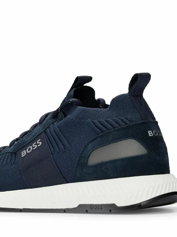 BOSS TITANIUM RUNN KNST N - Trainers 6