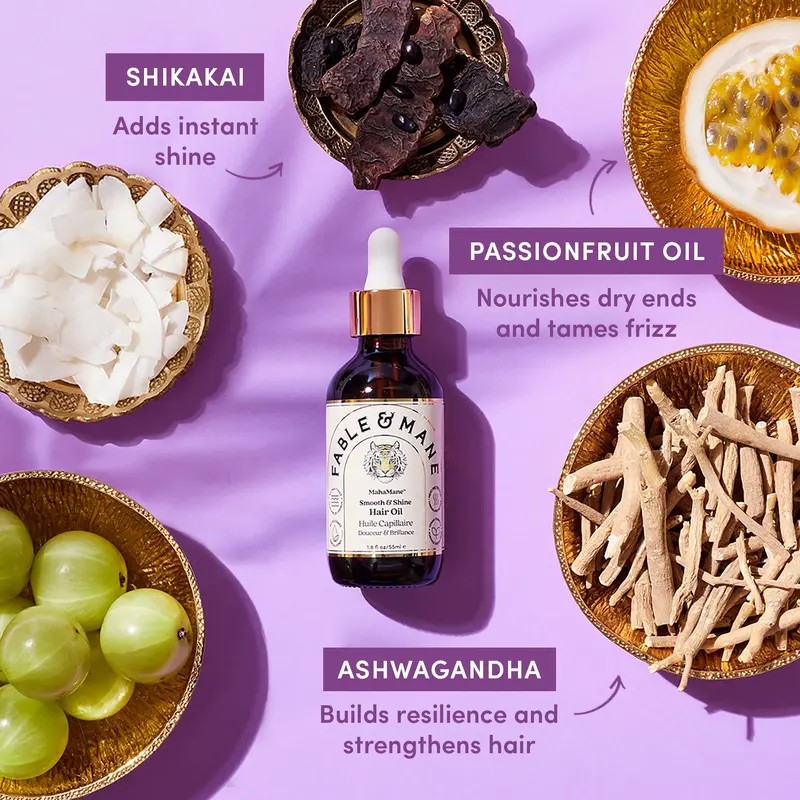 MahaMane™ Smooth & Shine Hair Oil 6