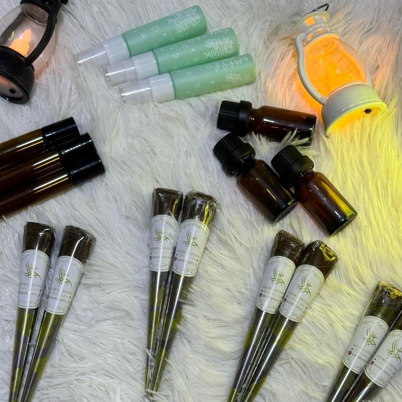 3 Henna cones bridal blend (size 0.40mm tip) 0