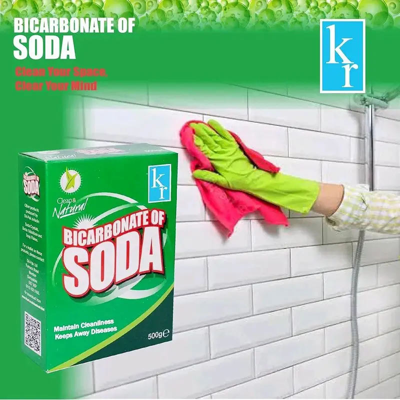 Clean & Natural Bicarbonate Of Soda 500g | Cleans & Freshens Around The Home 7