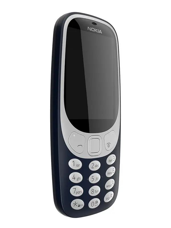 Nokia 3310 16GB Matte Blue Unlocked Feature Phone with Dual Sim, FM Radio, and Long-Lasting Battery - Cellphone, Smartphone Retro Bluetooth Wireless 3