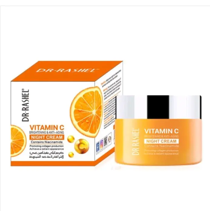 Dr Rashel Vitamin C Cream (Face,Day and Night cream variant) Hydrate Skincare Repair Skin Repair