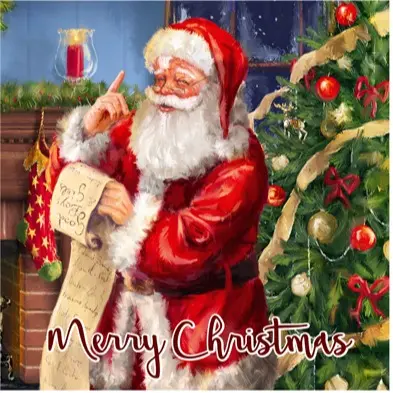 Christmas Cards 12 Pack Santa Cards Snow Scene Luxury Traditional Christmas cards 2 Design 5