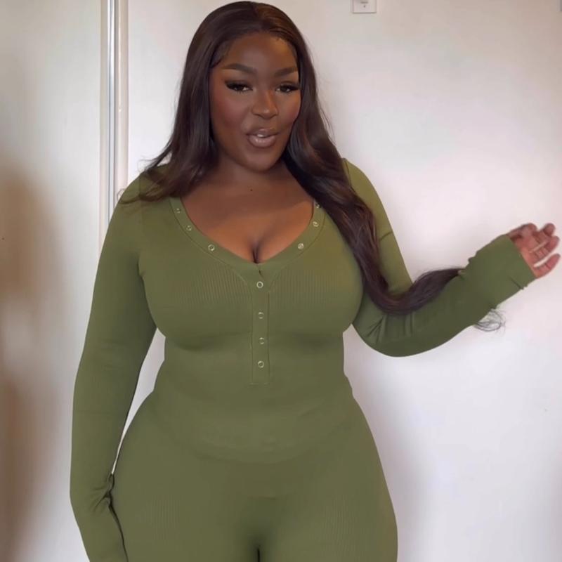 GWB Cozee Jumpsuit Loungewear Activewear Spring Women Fashion Comfort Womenswear Breathable Lightweight 1