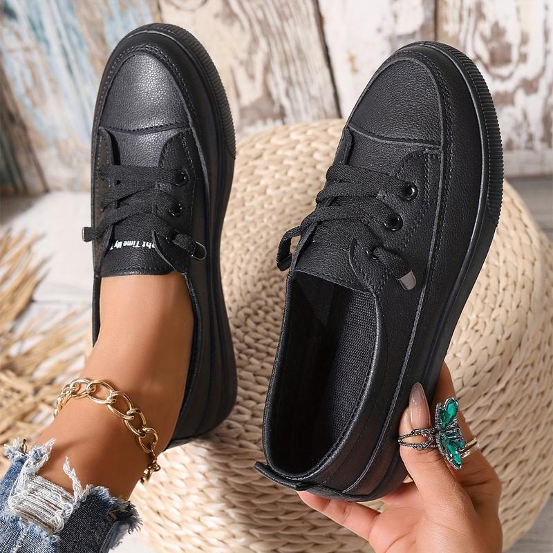 Product Introduction of Chic Slip-On Sneakers - Comfortable Low Top Design - Versatile White, Perfect for Casual Outings Walking Shoes Sports Shoes Girl Trainer Athletic Runner Training Footwear Closed Women Running 15