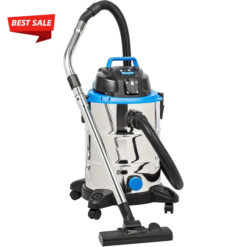 Borderless Brilliance: The Future of Cleaning!. Wet & Dry Cleaner, with Power Take Off Socket, 30 Litre Capacity, 1500W. Purchase of This Product Will Be Given A Beautiful Gift. 0