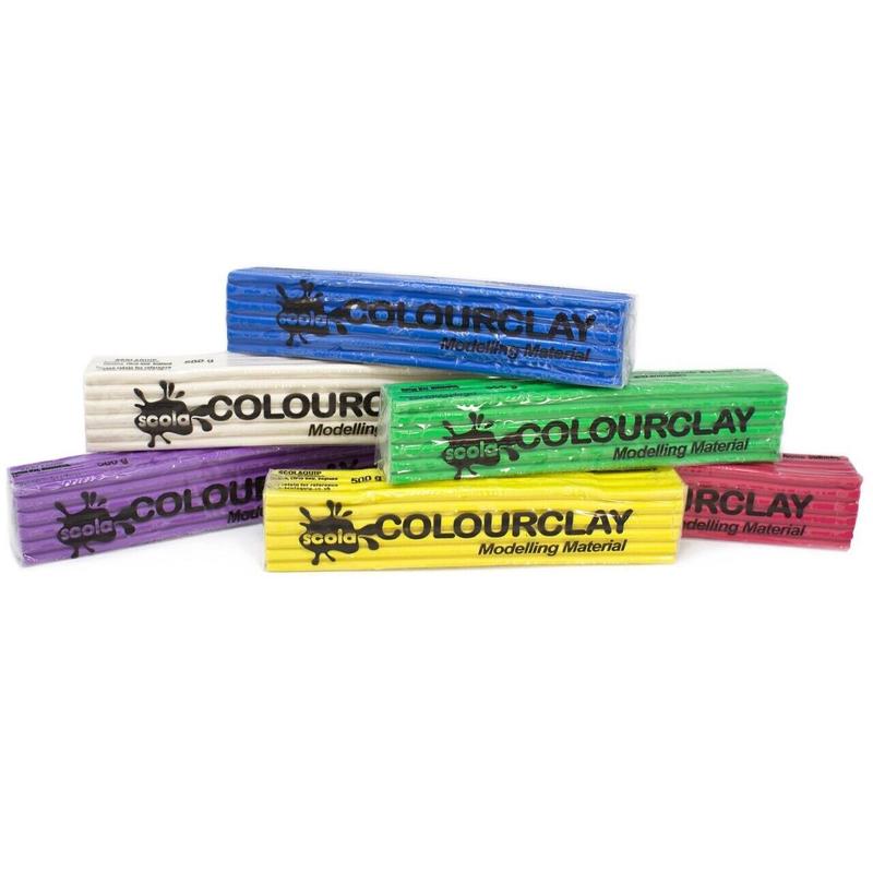 Scola Colour Clay Bars - Peach, Perfect for Animation, Modelling and Sculpting 4