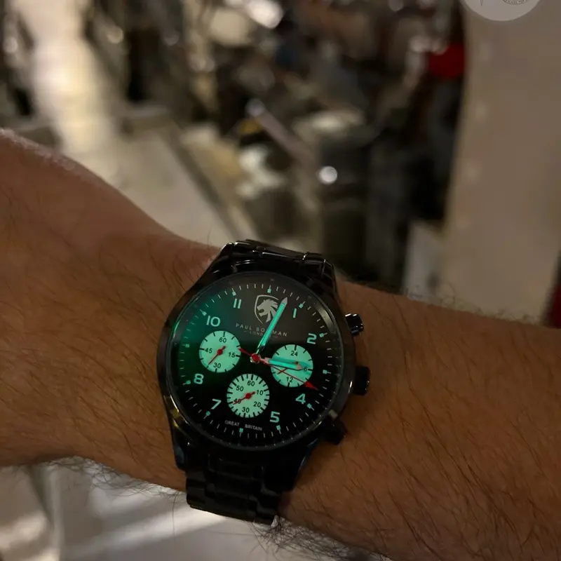 Tactical Watch Chronograph Hybrid Military-Grade Royal Navy-Jolly Roger - Paul Bowman London 1