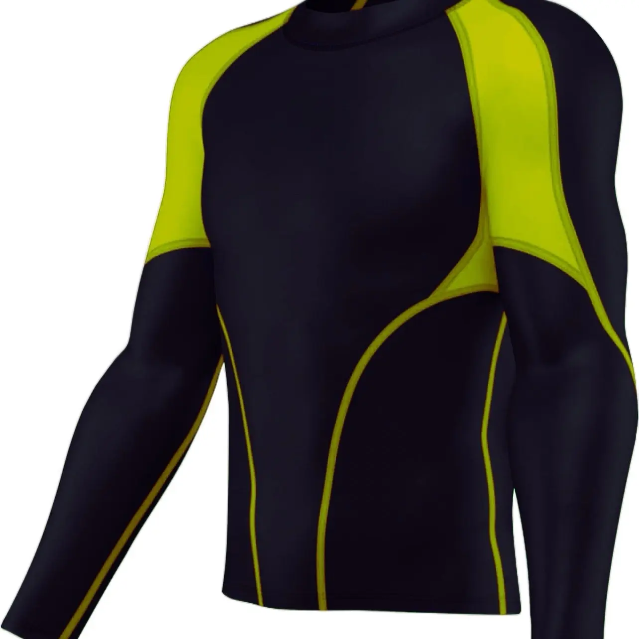 Mens Thermal Top Body Armour Long Sleeve Base Layer Compression Shirt Thermals Shirt Body Tight Underwear Shirt for Workout Skiing Running Hiking Cycling Outdoor Sports Longsleeves Menswear Sweat