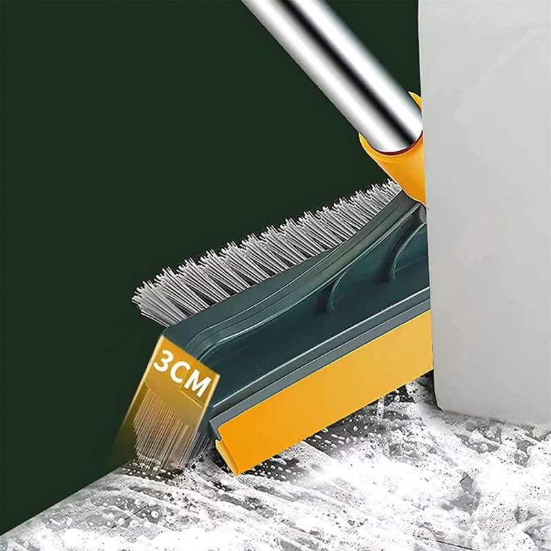 Product Introduction of 3 in 1 Floor Brush Scrub 120° Rotatable Cleaning Tool Household with Long Handle Kitchen Scrubber 9