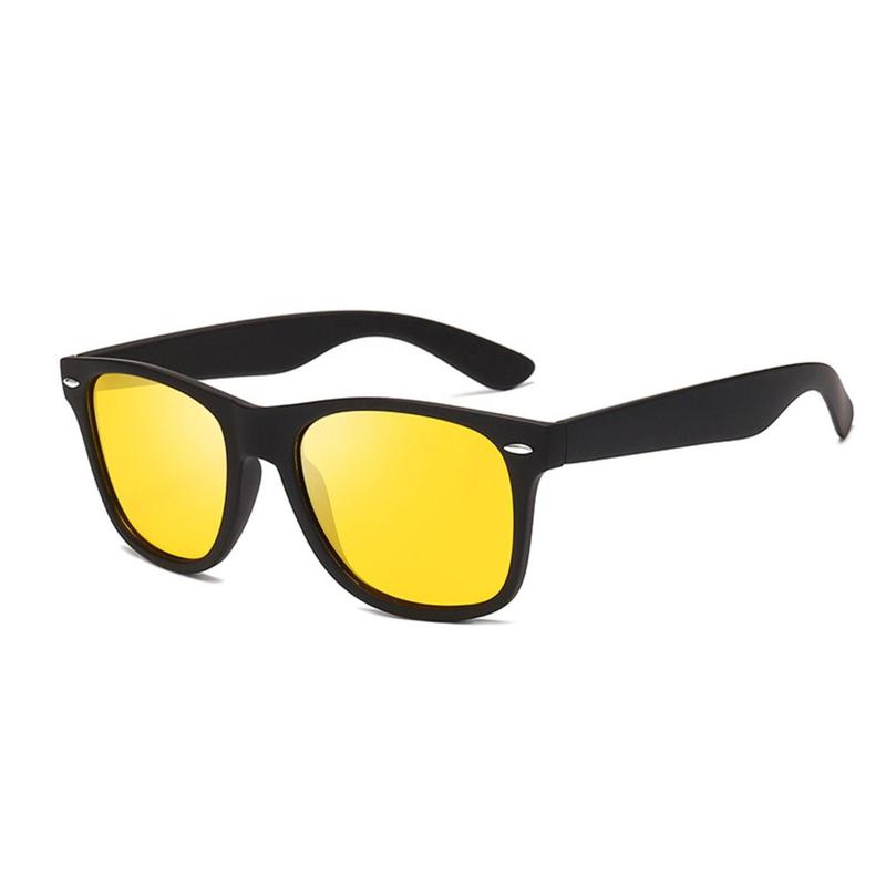 Yellow Lens Anti Glare Vision HD Night Driving Glasses Tinted Unisex Men&Women 0