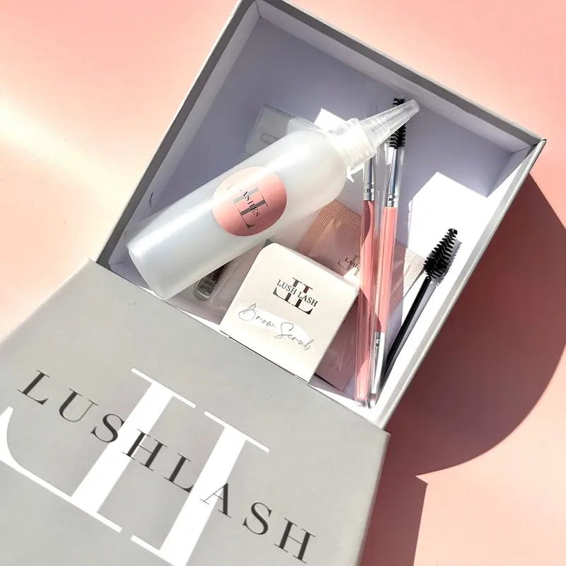 BROW GOODIE BOX - BROW TOOLS for Makeup and Cosmetic Lovers Strawberry Remove Oils Gentle on skin with Mascara wand 1