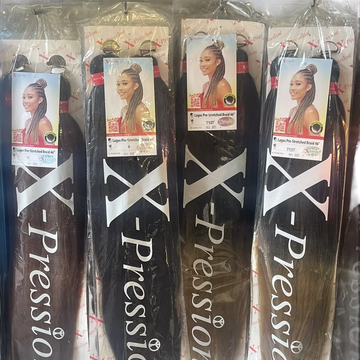 Pre stretch xpression , 3 packs