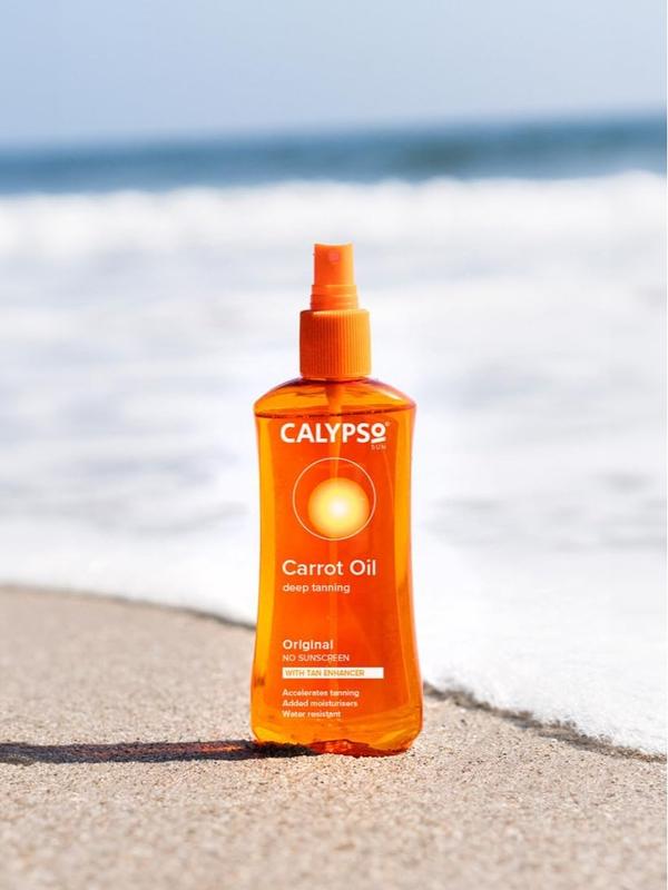 Calypso Original Carrot Oil | No SPF | Accelerates tanning | No Self tan | 200ml 2