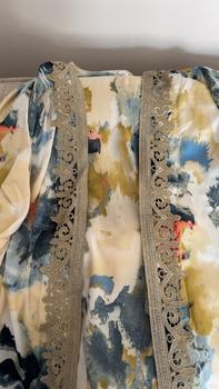 Product Review of Arabic Clothing-Tie Dye Embroidery Appliques Split Arabian Dress, Modest Asian Suits Eid, Moroccan Thobes, Abaya for Women, Festival Outfits, Women's Spring Muslim Clothes from s**1 2
