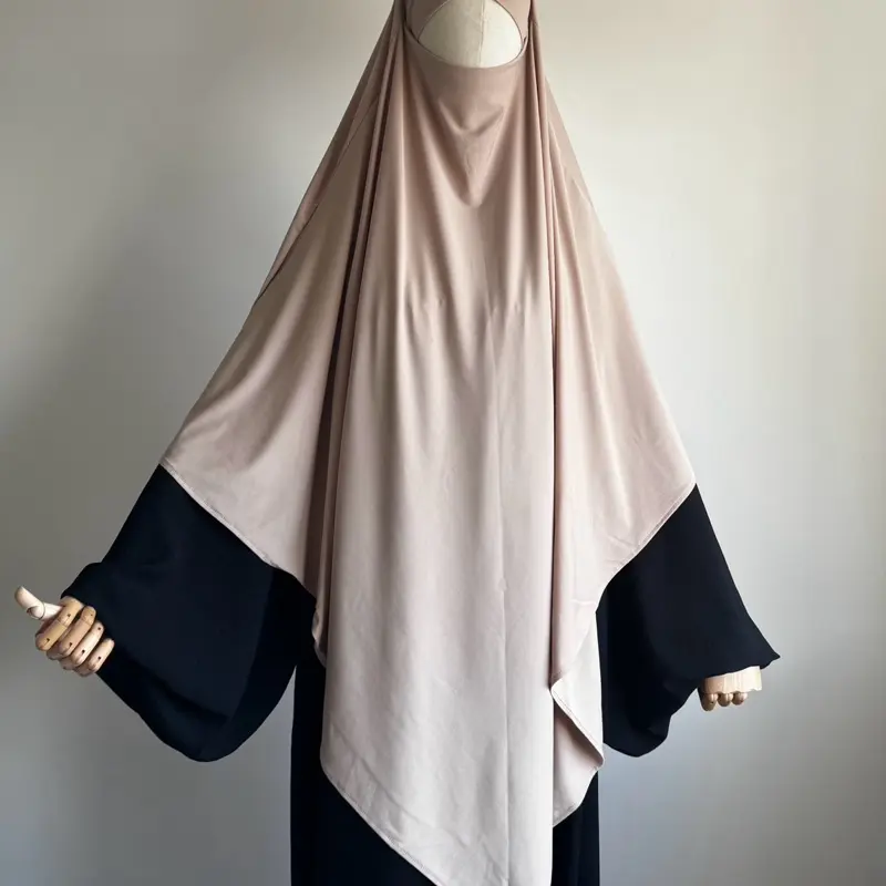 MUSLEEMAT Maxi Premium Jersey Khimar for Muslim Women - Highly Stretchy and Breathable Fabric, Modest and Elegant Style khimars
