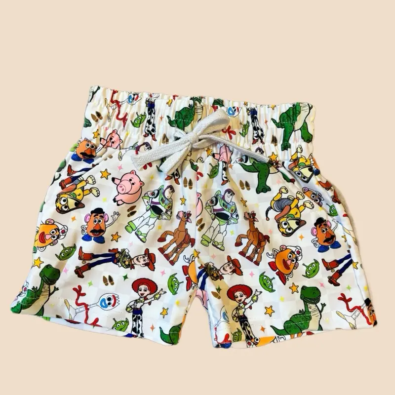 Toy Gang Swim Trunks for Boys - Perfect for Summer and Holidays