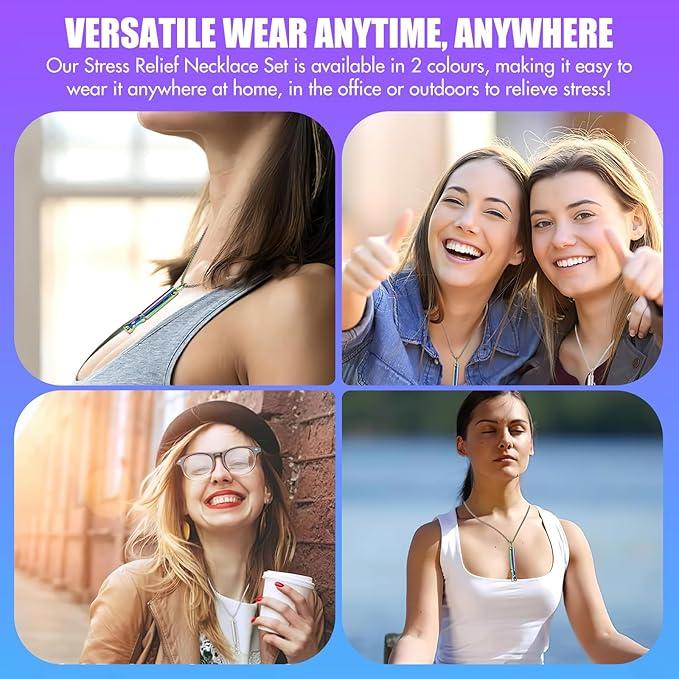 Product Introduction of Anxiety & Stress Relief Necklace, Mindful Breathing Necklace for Stress & Anxiety Relief,  Portable Stress Relief Mindful Necklace Set, Durable Stainless Steel Necklace for Anxiety Relief, Stress Relief Relaxation Gift for Unisex breathing necklace 11