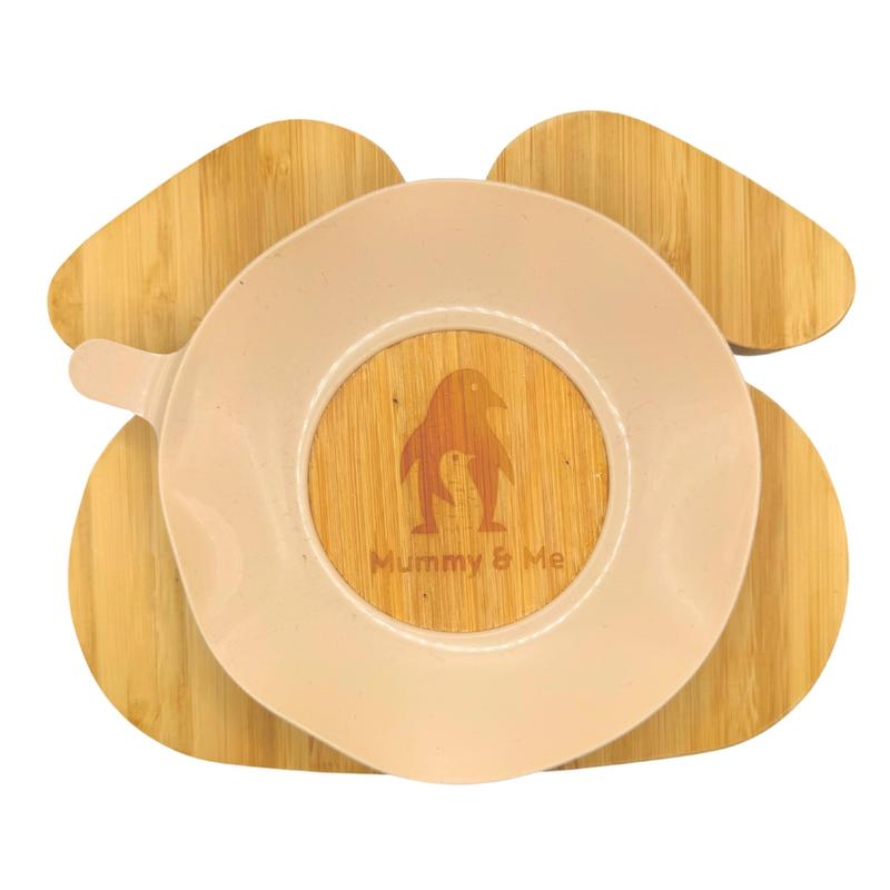 NEW! Beige Rabbit 4 Piece Set 3