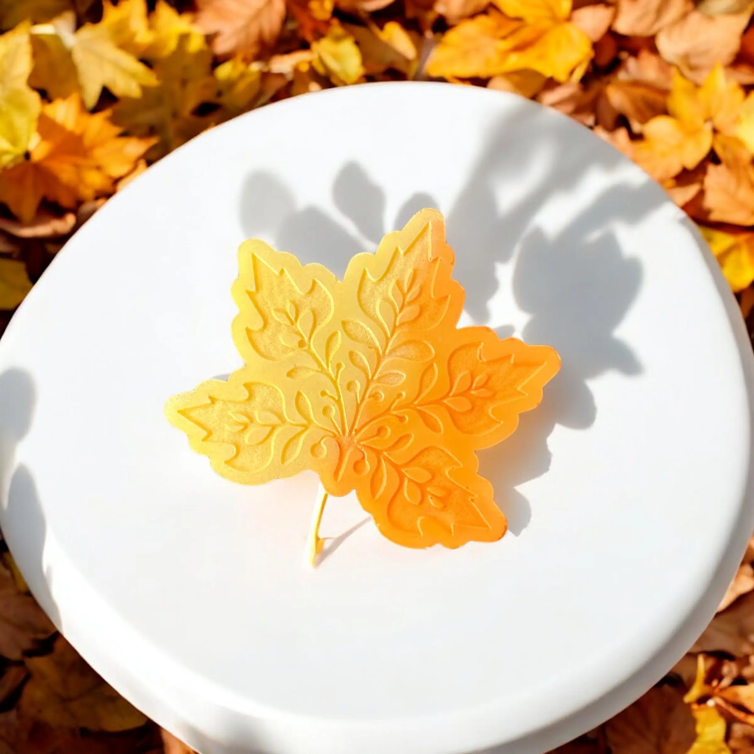 Autumn Leaves Wax Melt Shape