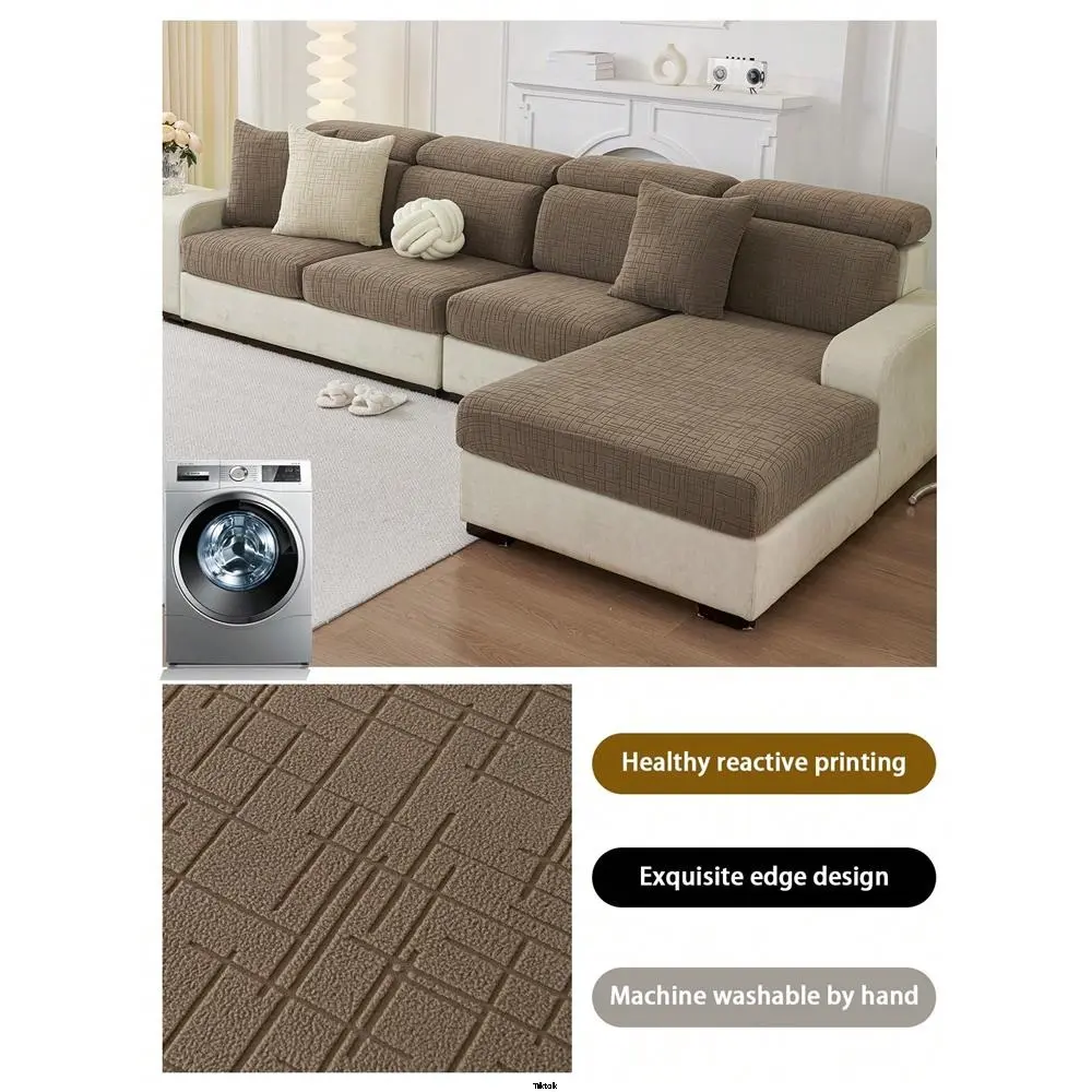 , friendly pets , sofa 4 2 / 1 and for , kit modern pad cover sofa non-slip waterproof 1PC, elastic L-shaped sofa / 3 / seat solid color