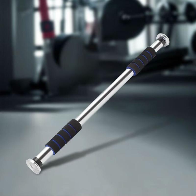 Door Pull Up Bar Doorway Chin up Bar, Extendable 60-100cm - Non-Slip Secure Grips, Adjustable Upper Body Trainer Workout Bar Fitness Exercise Gym Equipment for Home Indoor 3