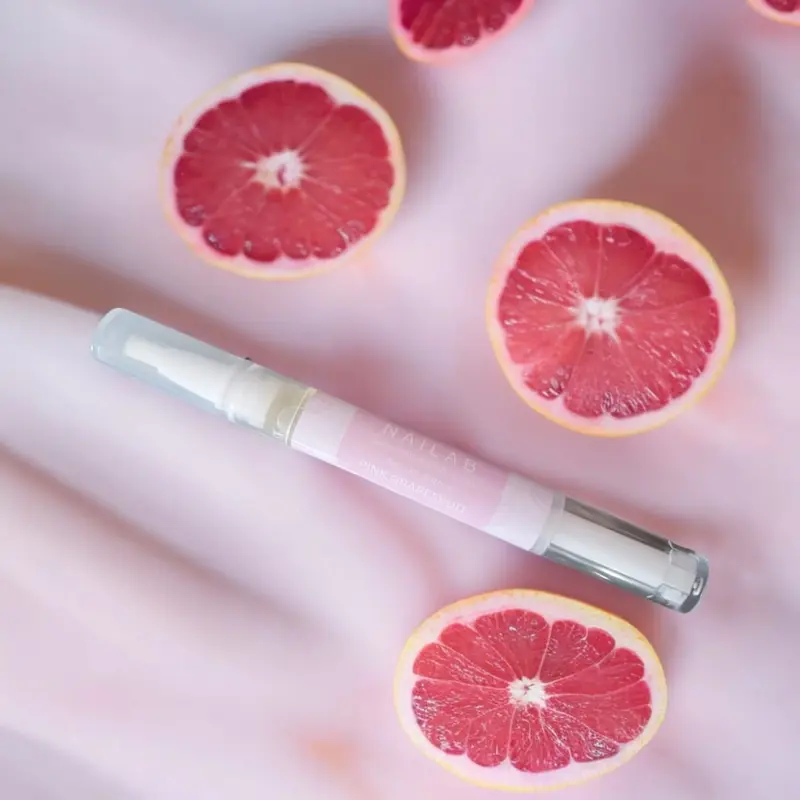 NAILAB Pink Grapefruit Nail And Cuticle Oil 3ml Twist Pen - Ultra Nourishing 0