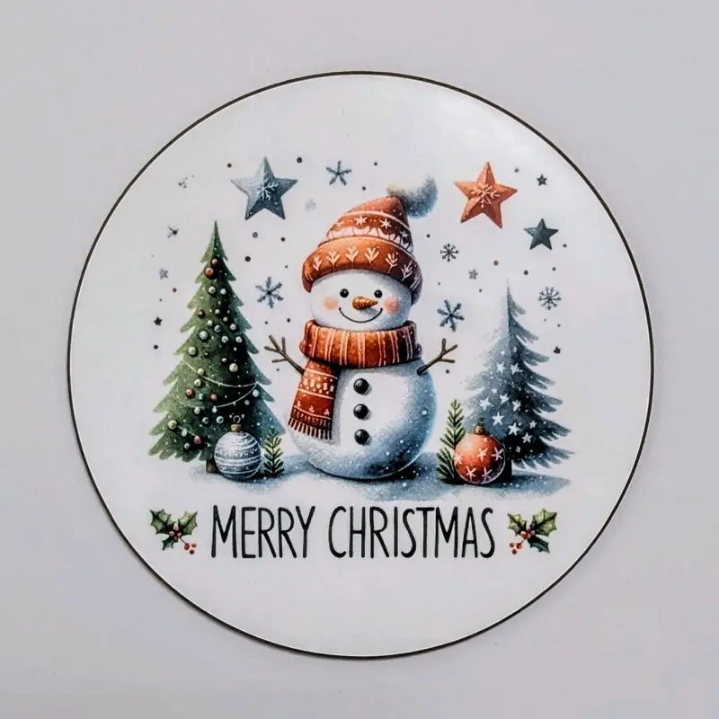 Snowman Coasters. 3