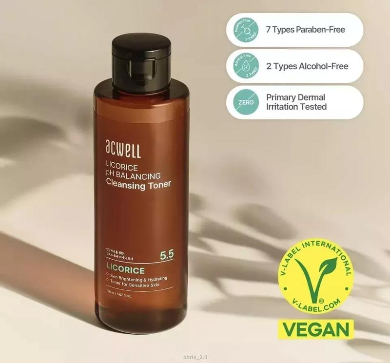 Product Introduction of ACWELL Licorice pH Balancing Cleansing Toner 150ml - PH5.5 2