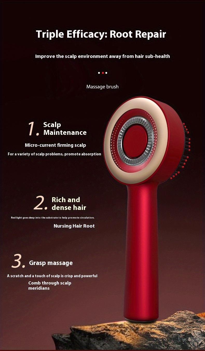 Product Introduction of Multi-function Massage Comb,Electric Hair Oil Comb and Scalp Massager in One, A Vibrating Head Massager for Scalp Cleaning, A Hair Scalp Massager with IPX7 Waterproof Function, Wireless and Portable,Scalp&Hair,Head Massage,  Home Relaxation 13