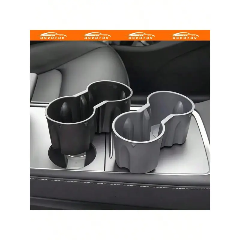 Cup Holder For Tesla Model Highland Center Console Storage Box Armrest Organiser Insert Phone Holder Accessories 8
